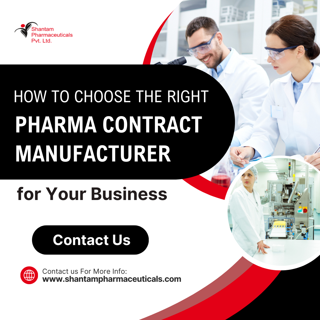 Choose Right Pharma Contract Manufacturer